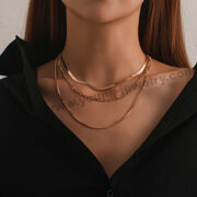 Hip Hop Geometric Exaggerated Fashion Punk Pop Short Necklace