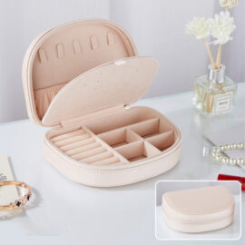 Simple European Creative Semicircular Large Capacity Jewelry Storage Box