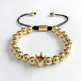 Stainless Steel Hexagonal Square Head Roman Numeral Bracelet