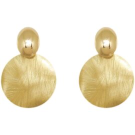 Hot Style Trendy Personalized Disc Fashionable Niche Earrings