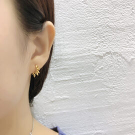 Punk Pointed Personality 925 Stylish Silver Earring